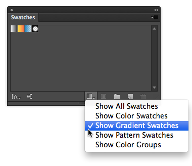 Illustrator Swatches panel