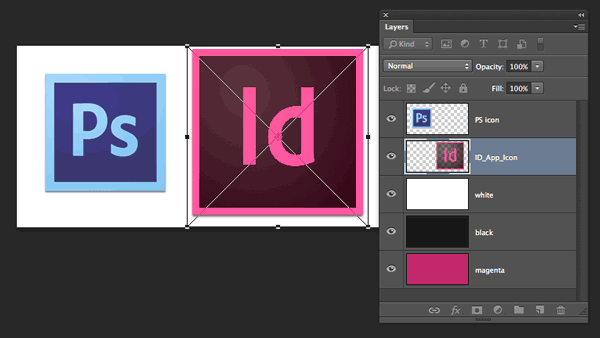 a new Photoshop Smart Object layer a new Photoshop Smart Object layer