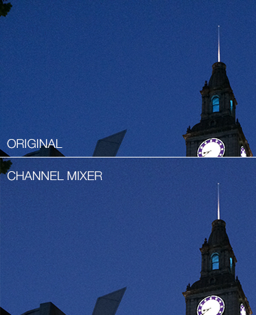 The before and after results, notice a light change in brightness? That shouldn't be.