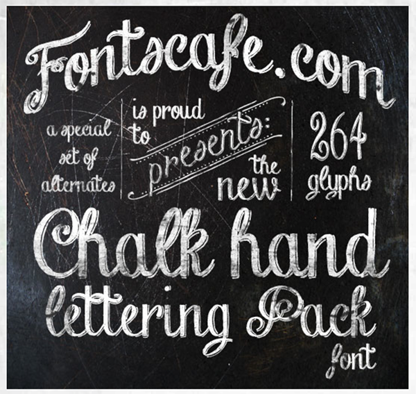 Chalkhand Lettering Font